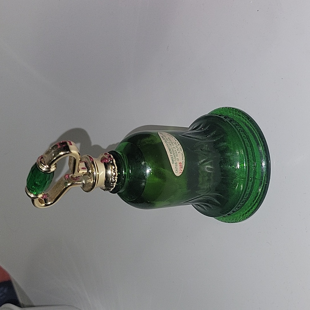 Vintage AVON Sweet Honesty Green Bell